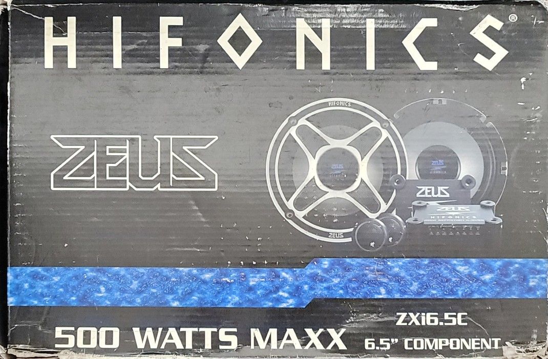 Hifonics Zeus ZXI6.5C 6.5-inch , 2-way component car speakers 