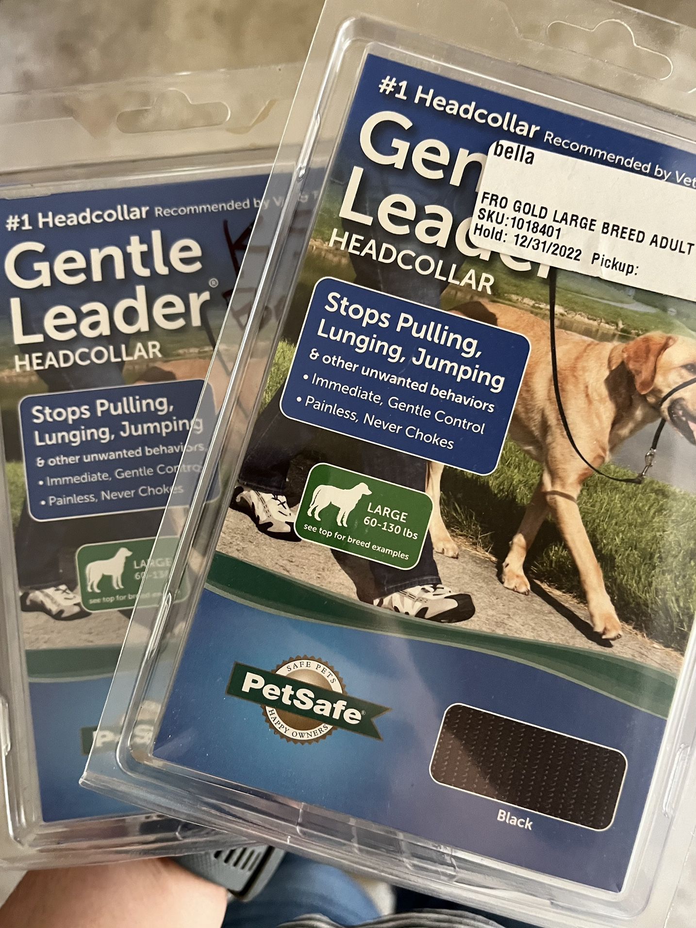 Gentle leader Dog Leash Collar New 