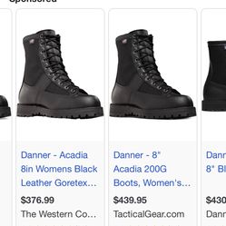 Danner Acadia Boots Women’s Size 8