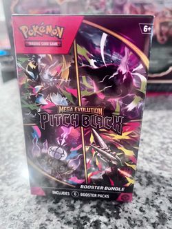 Pokémon TCG Mega Evolution Pitch Black Booster Bundle (Read Description)