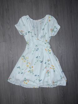 White Flower Sundress