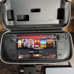🔥🔥BUNDLE OLED STEAM DECK 1TB WITH ACCESSORIES 
