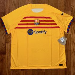 FC Barcelona 2023/24 Stadium Fourth Nike Jersey Size 2XL NEW