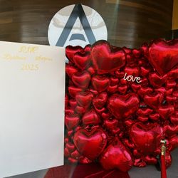 Backdrop With Vinyl Decal