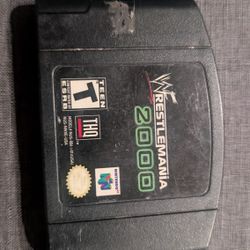 WrestleMania 2000 N64
