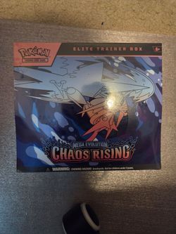 Pokemon Mega Evolution Chaos Rising ETB Elite Trainer Box