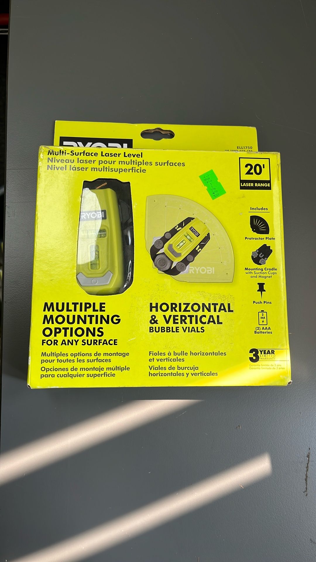 Multi-surface Láser Level