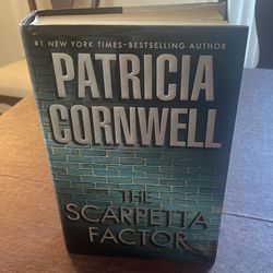 The Scarpetta Factor, By Patricia Cornwall - Hardcover Book