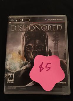 PS3 DISHONORED Game