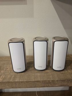 Orbi 970 router and 2 satellites