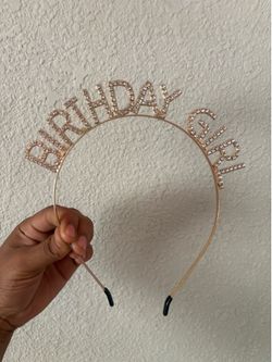 Birthday headband