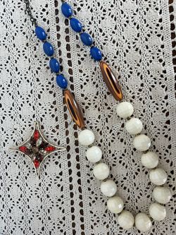 Vintage Necklace & Brooch