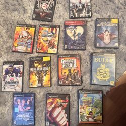 13 PlayStation 2 Games ( See Pictures) 