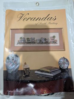 Vintage 1994 Verandas of South Battery, Counted Cross Stitch Patterns, Graphs by Barbara & Cheryl, Book 27