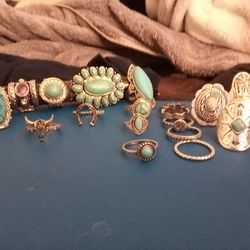 Jewelry Rings And Earrings 