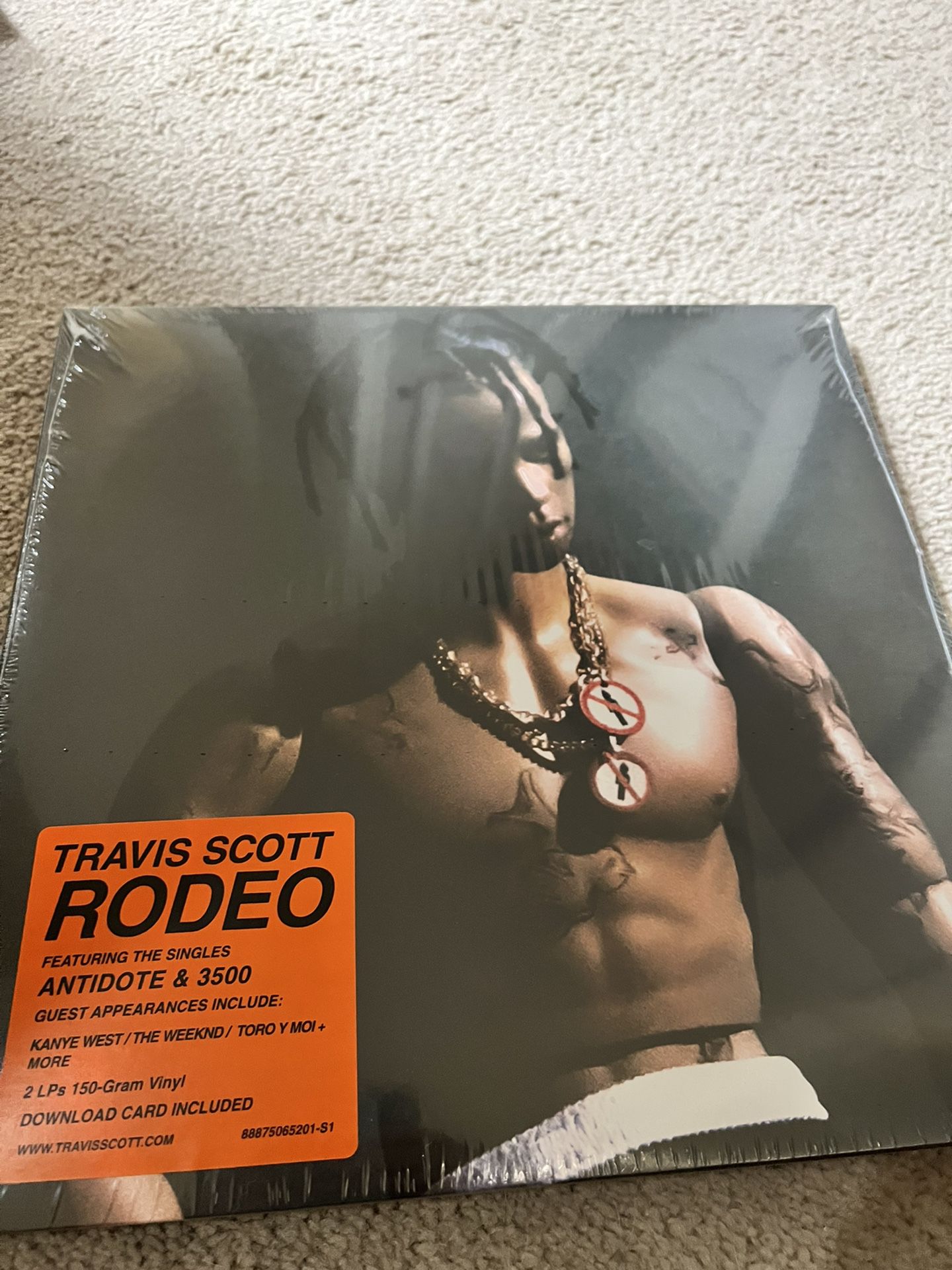 Vinyl Record: Travis Scott RODEO Wrapped for Sale in Spring, TX - OfferUp