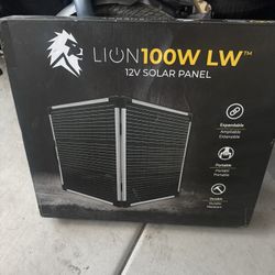 Lion 100w 12v Solar Panel 