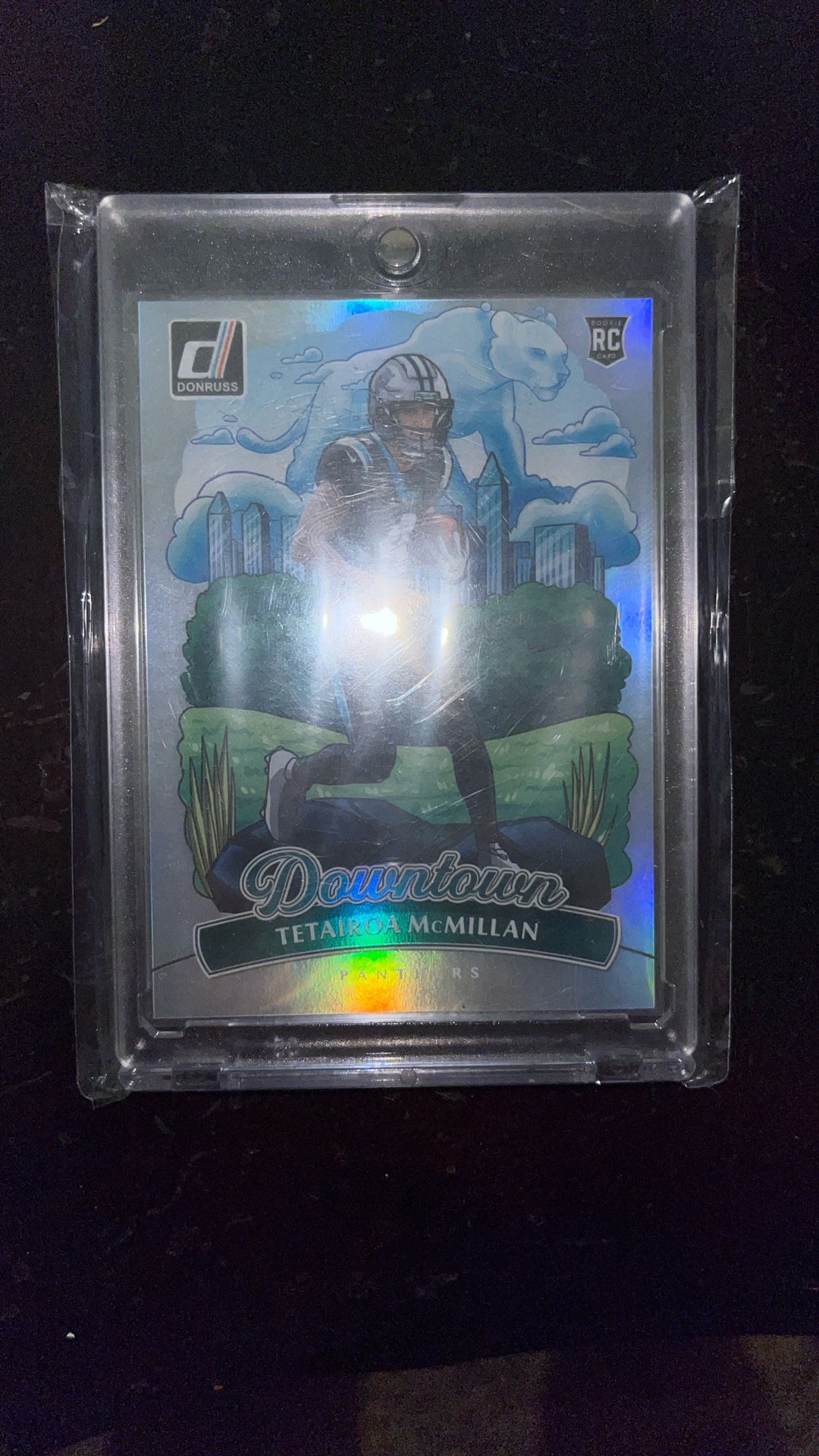 Tetairoa McMillan 2025 Donruss Downtown Gem Condition!