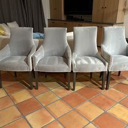 Mitchell Gold & Bob Williams : Ada Silver Side Chair