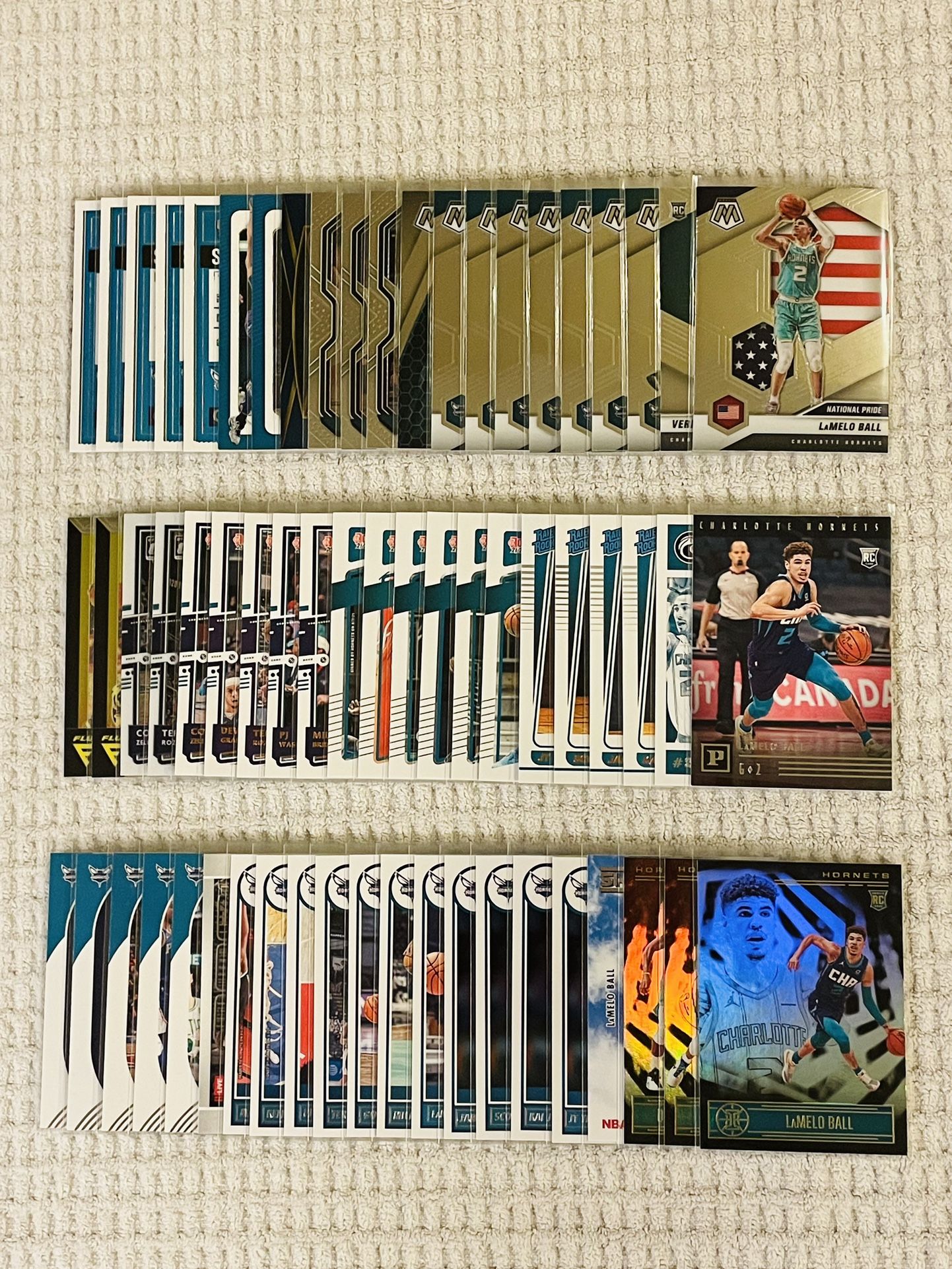 Charlotte Hornets 63 Card Basketball Lot!