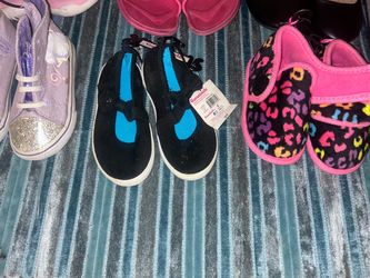Girls new and barely used shoes