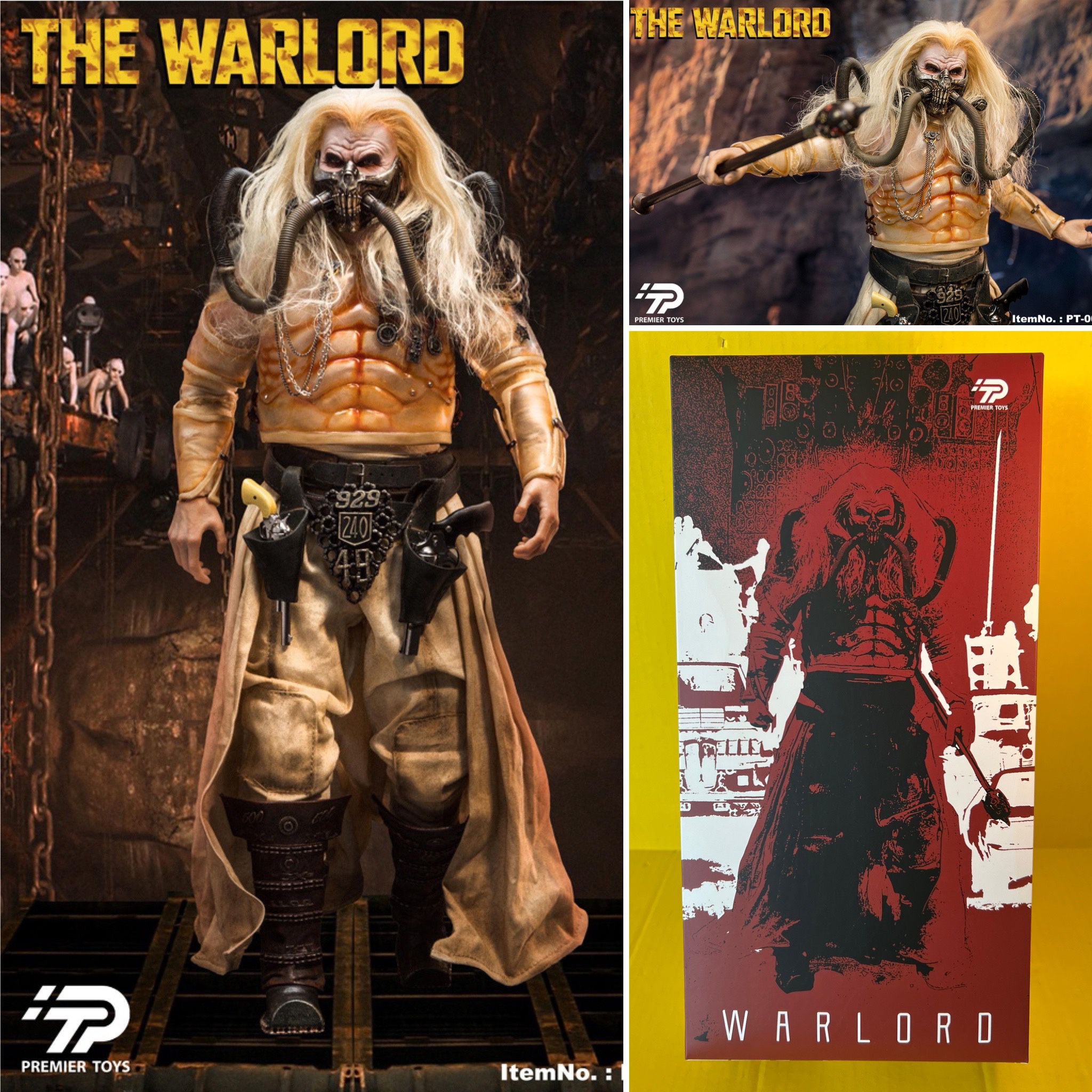 1/6 The Warlord PREMIER TOYS PT0002 Mad Max Fury Road Figure NEW