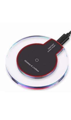 Fast Qi Wireless Charger Pad Charging Dock for iPhone X iPhone 8 Galaxy Note Samsung