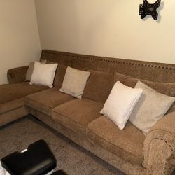 Couch Sectional With Ottoman