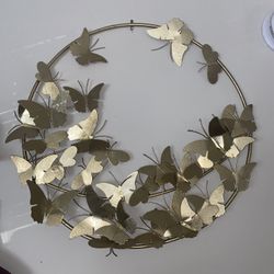 Gold Butterfly Decor 