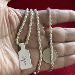 24” Twisted Rope Stamped 