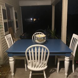 Dining Table With 4 Chairs