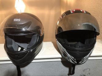 Motorcycle helmet (only the red helmet left)