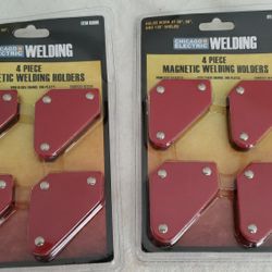 Welder Square Magnets Small Lot of 8