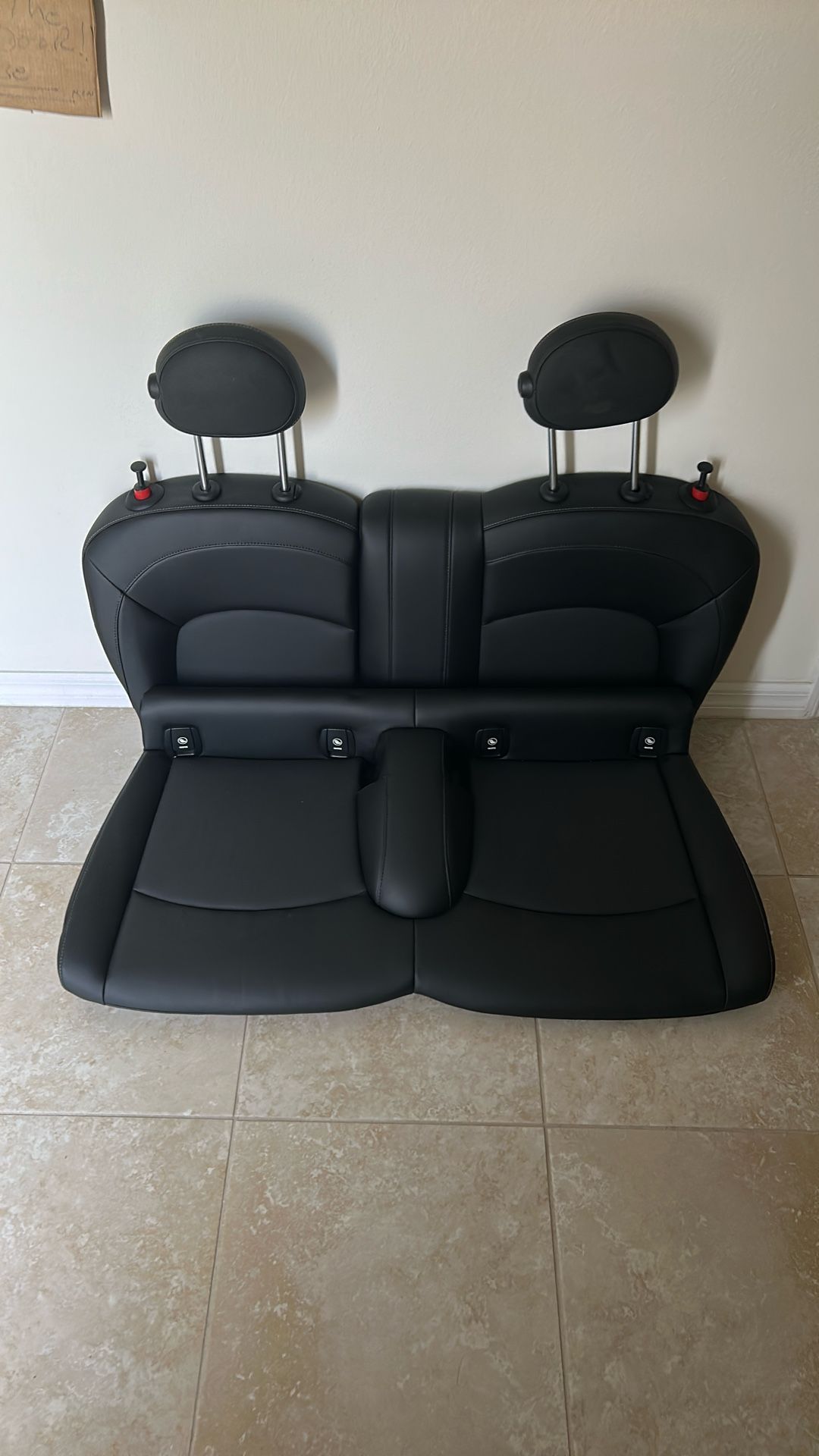 Mini Cooper 2014 F56 Rear Seats With Headrest