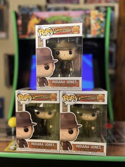 Indiana Jones and the Raiders of the Lost Ark with Jacket Pop! #1355