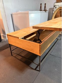 West Elm pop-up coffee table