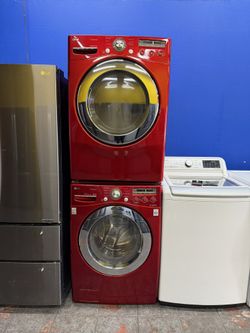 LG Set Washer And Dryer Electric🎈