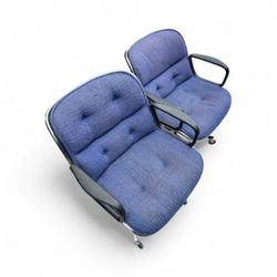 MCM Knoll Pollock Executive Chairs (1972)