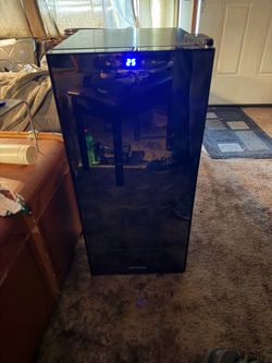 Wine enthusiast mini wine cooler fridge