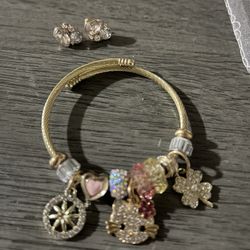 Hello Kitty Luck Charm Bracelet $24