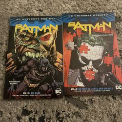 The Batman Rebirth Series Vol 3 “I Am Bane” And Vol 4“the War of Jokes and riddles”