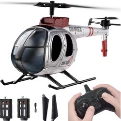 Remote Control Helicopter Toy for Kids & Beginners, Altitude Hold, 2 Speeds,2 Batteries