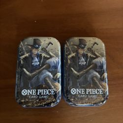 One Piece Tin Pack Set Vol. 2 (Sabo, Promo Cards Included, OP-13 Packs)