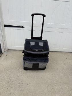 Portable Ice Cooler With Wheels/handle 