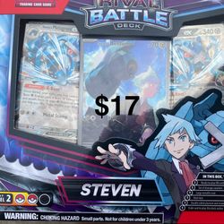READ DESCRIPTION: Rival Battle Deck [Steven]