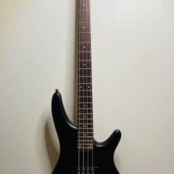 Black Ibanez Sre300eb 4 String Bass Guitar