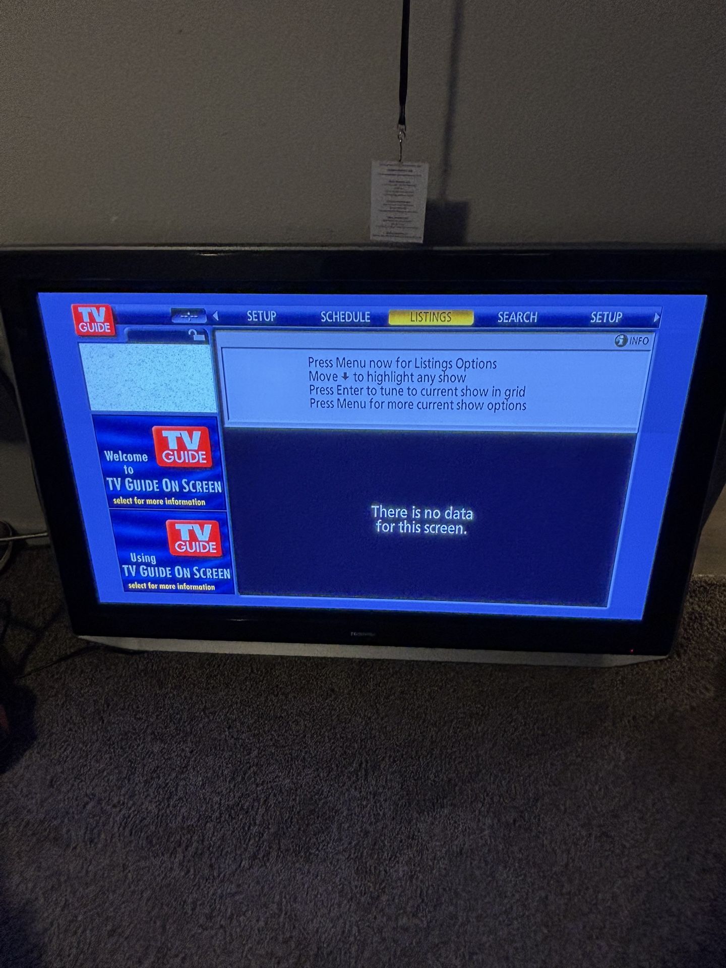55” Toshiba Flat Screen TV