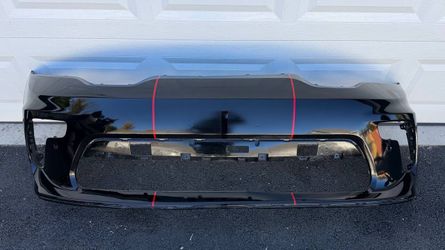 BLACK DODGE DURANGO 2021 2022 2023 2024 2025 FRONT BUMPER