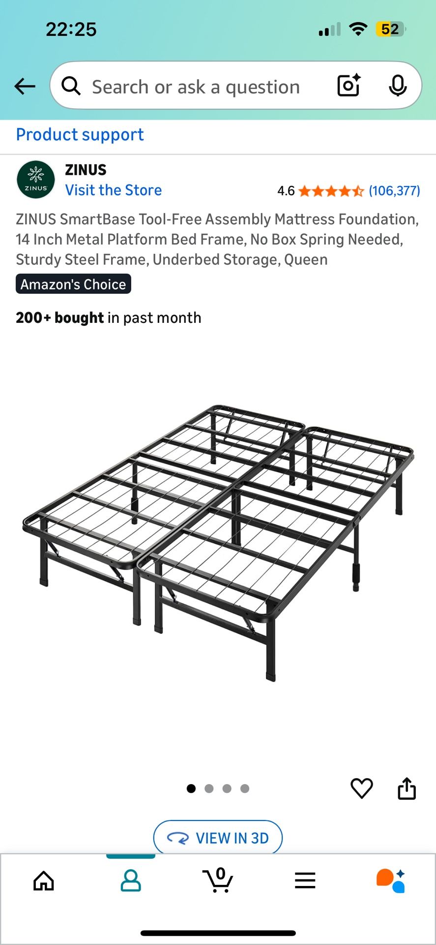 Bed frame