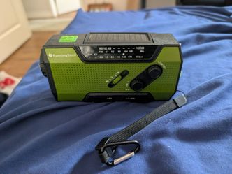 RunningSnail Emergency Weather Radio with Solar Panel
